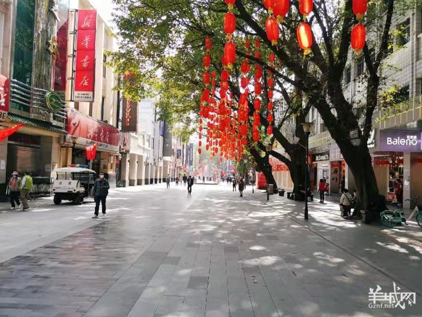广州空城记:疫情爆发下的春节假期_北京路