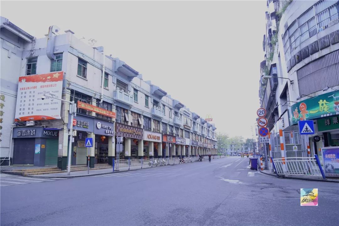 疫情下的揭阳正月初十街景愿繁华早日回归