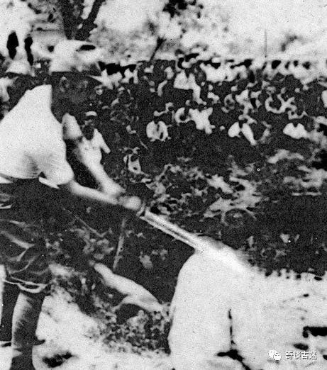 日军|南京大屠杀老照片，图5日军行为惨绝人寰，让我们铭记那段历史