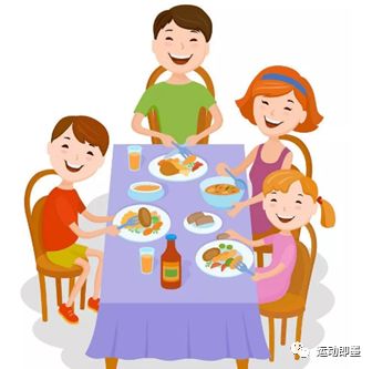 提醒孩子不挑食,饭后和孩子一起收拾碗筷.