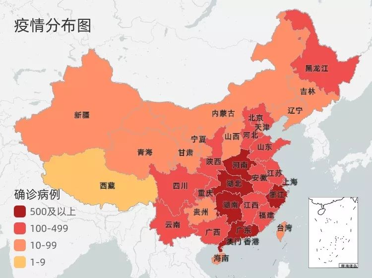 2月3号疫情分布图