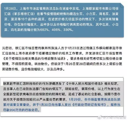 黄瓜88元一斤!大批超市被重罚:家乐福、大润发…