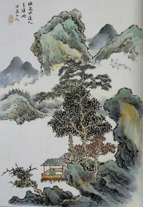 新春特惠|肖艳芥子园山水画技法班 (4幅100元)