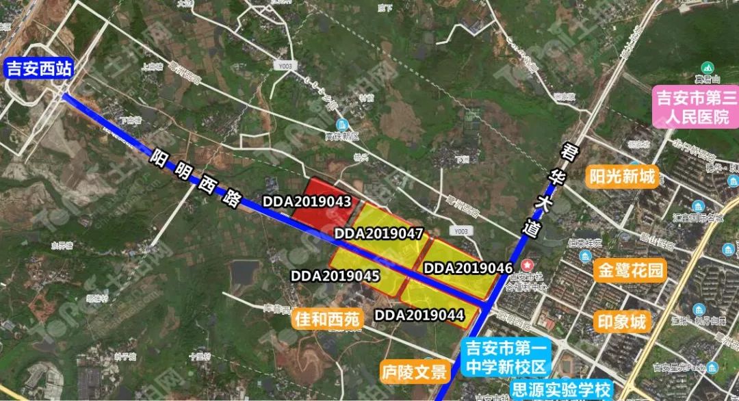 红星美凯龙获吉安高铁新区464亩商住地 将建13万㎡综合体