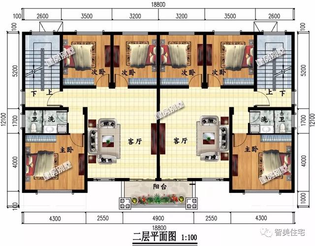 三间平面设计图