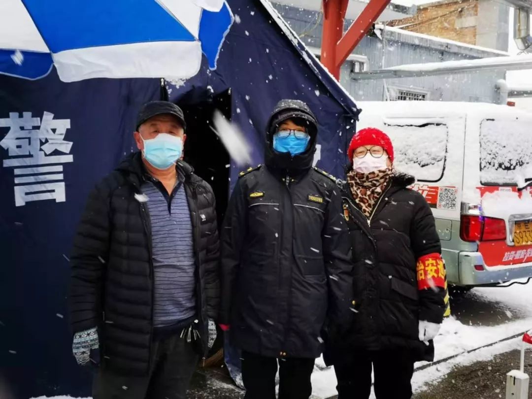 风雪中 战疫情 我们一直在坚守