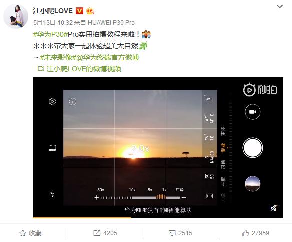 华为P30 Pro一经推出就迅速获得了巨大的市场