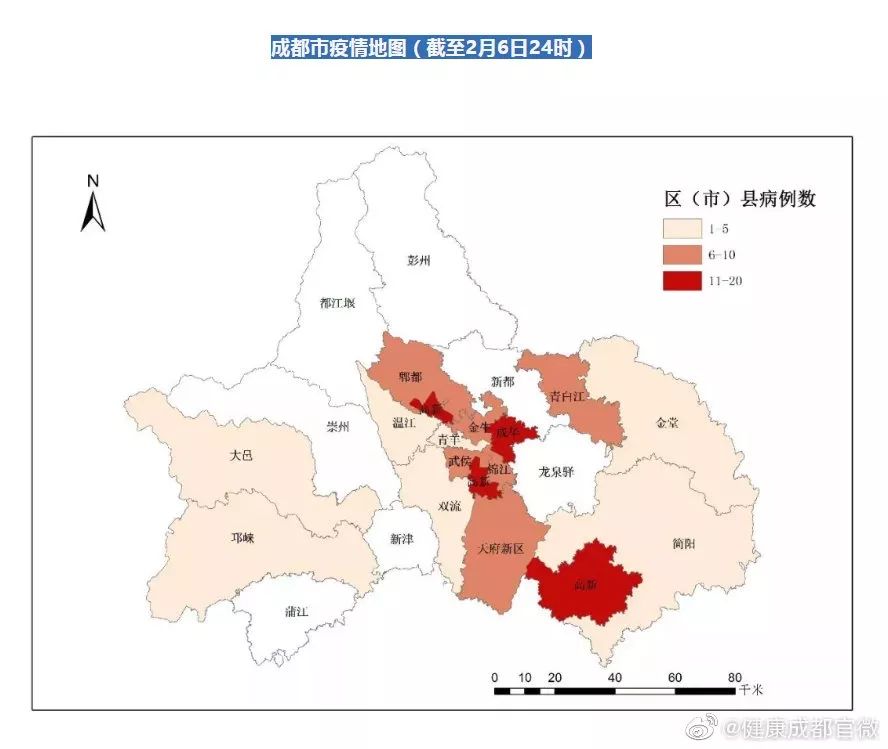 2018年成都双流区人口密度(2)