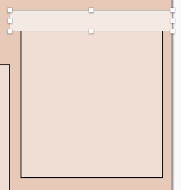 新建画布上用矩形工具拉个长方形我们注意到图里有黑色边线和底色