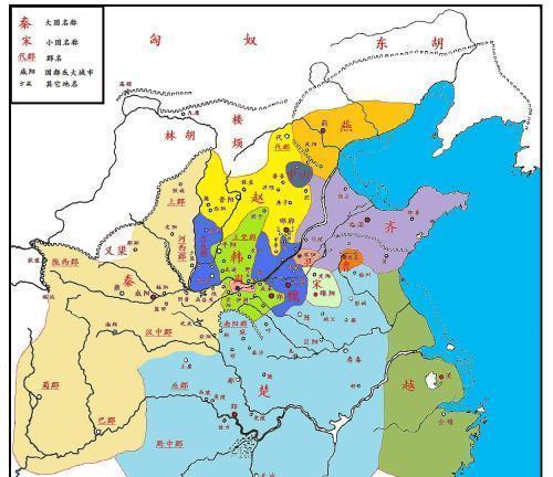 战国七雄各国人口_战国七雄地图