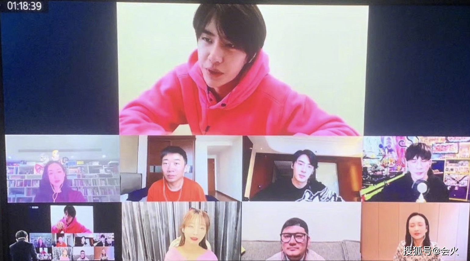 湖南台主持在家上班,汪涵是例外!其他人视