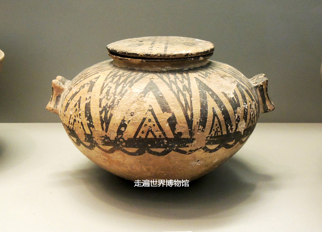 古希腊彩绘陶罐,公元前2800年—前2300年;希腊雅典国家考古博物馆藏.