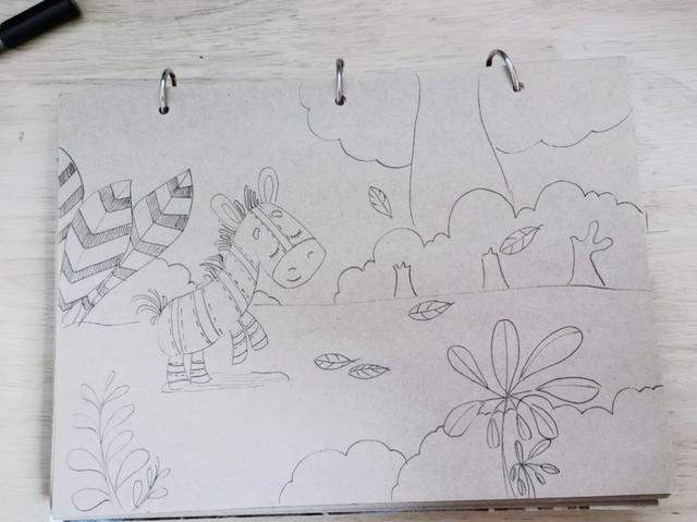 简笔画-动物世界!