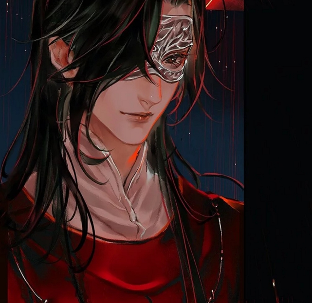 天官赐福漫画上元佳节花花终于有头有脸还戴着耳坠