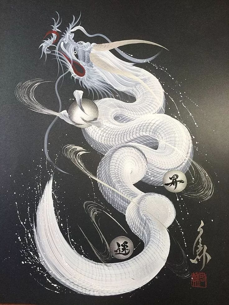 他的代表作品春夏秋冬四季龙 惟妙惟肖的龙 再加上季节配色和金粉