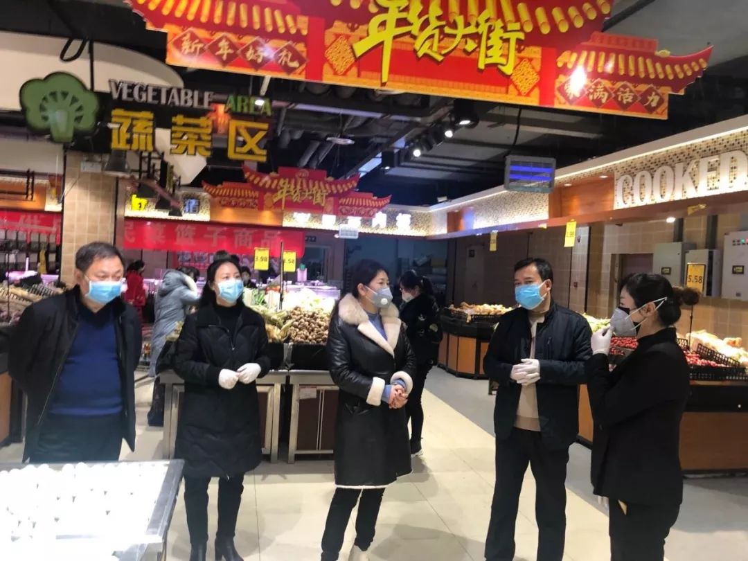项城市产业集聚区党委书记韩卫东商务局局长李娜市场监督管理局党组