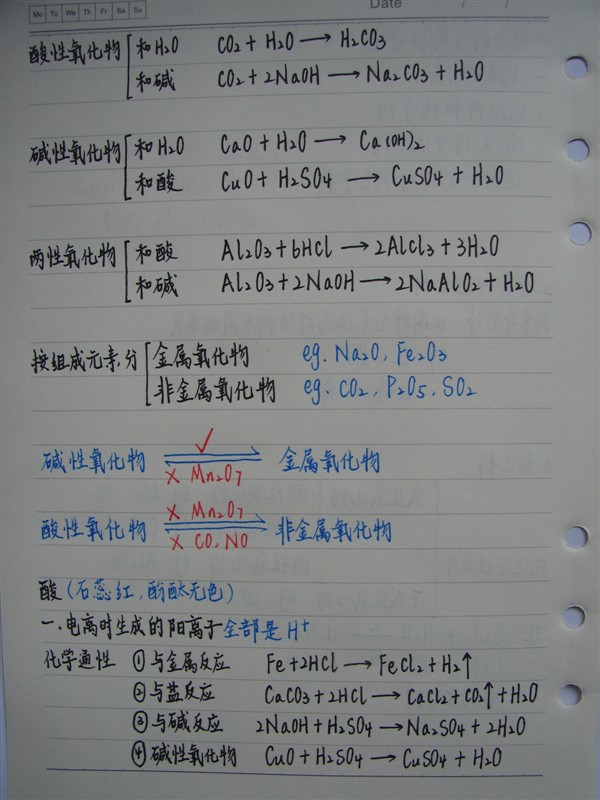 【高考】高中化学笔记都在这里啦!拿走不谢!