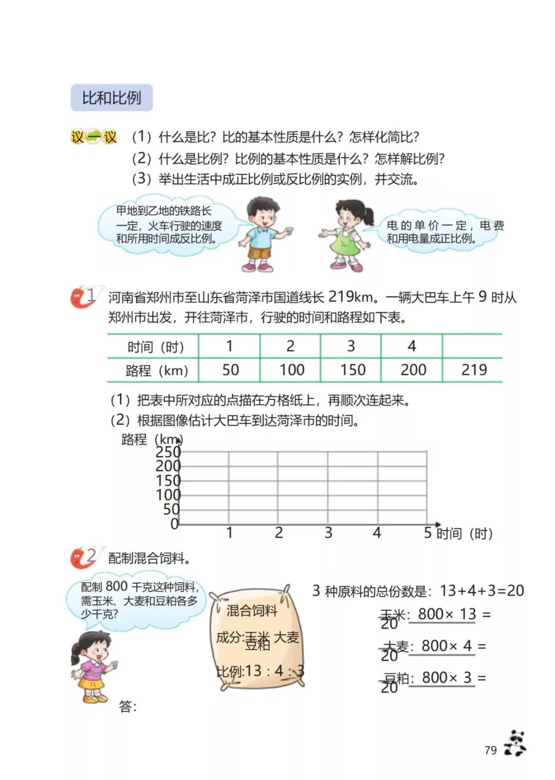 西师版小学六年级数学下册电子课本（高清版）