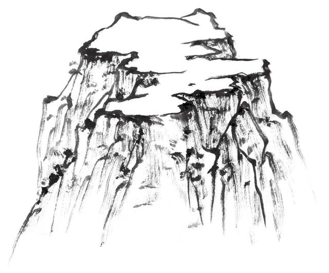 石分三面是什么画山石需要注意什么国画必学知识