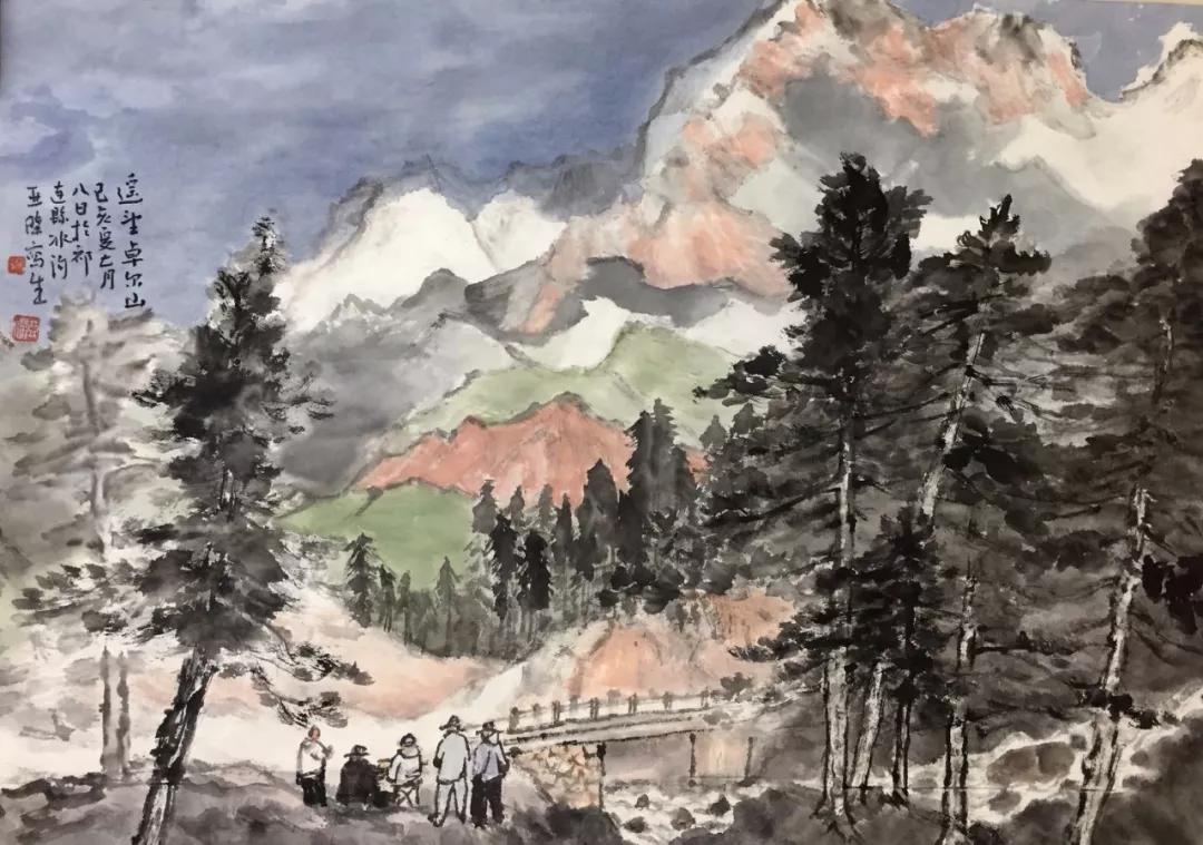 杨亚杰国画作品欣赏