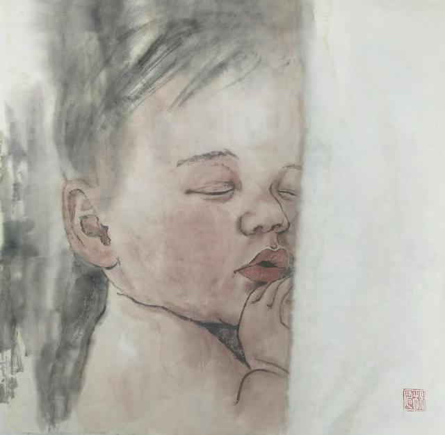 中国当代实力派画家-杨旭人物画作品欣赏