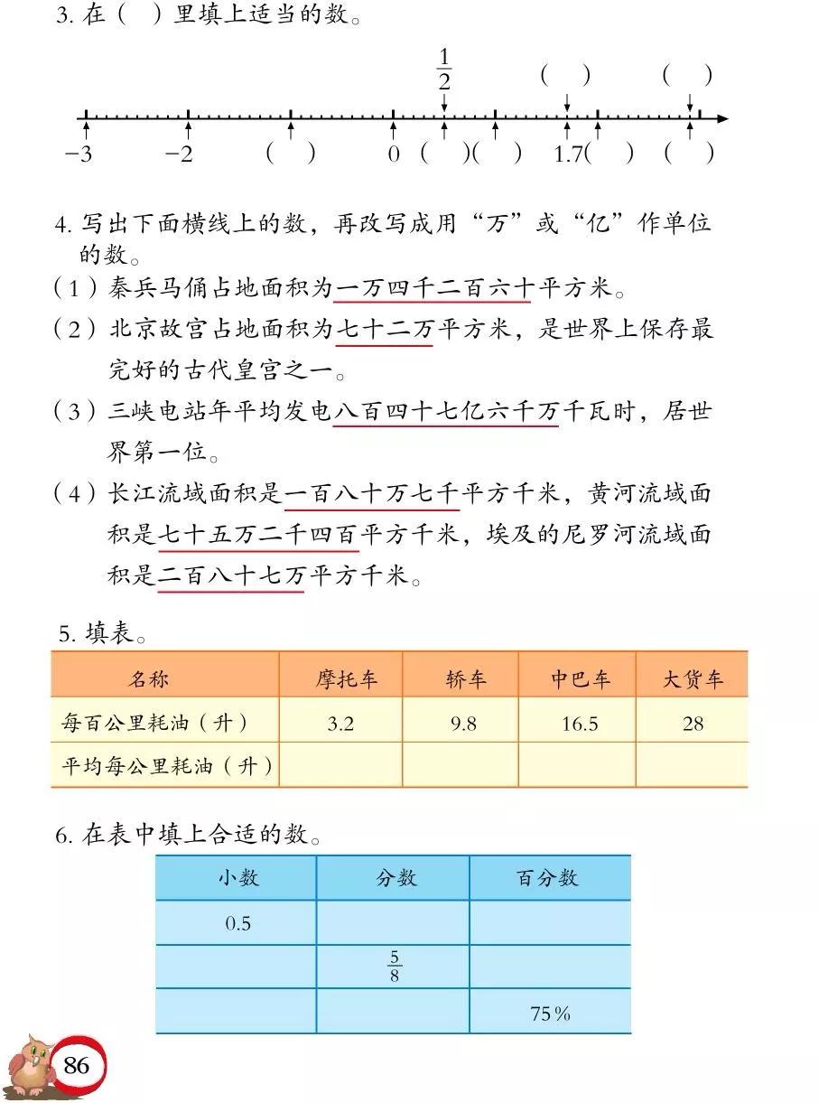 青岛版小学六年级数学下册电子课本（高清版）