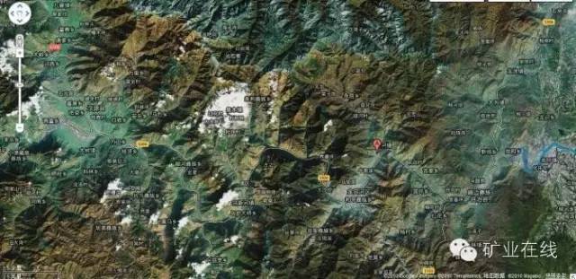 汉源县 大渡河峡谷 乐山市金口河 google影像google earth搜索:大