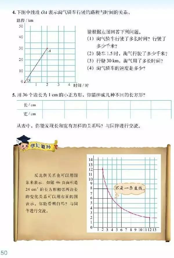 北师大版小学六年级数学下册电子课本（高清版）