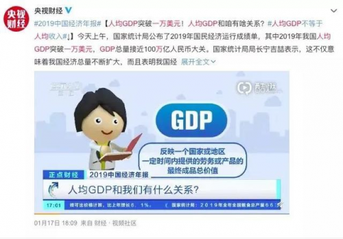 2019年我国人均gdp突破美元多少_我国的人均gdp数量低