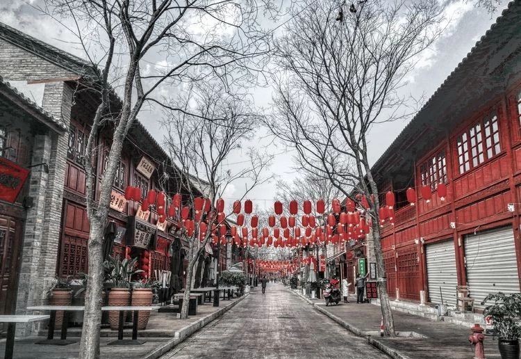 原创空城季2020年春节手机实拍图片记录疫情下的昆明街景