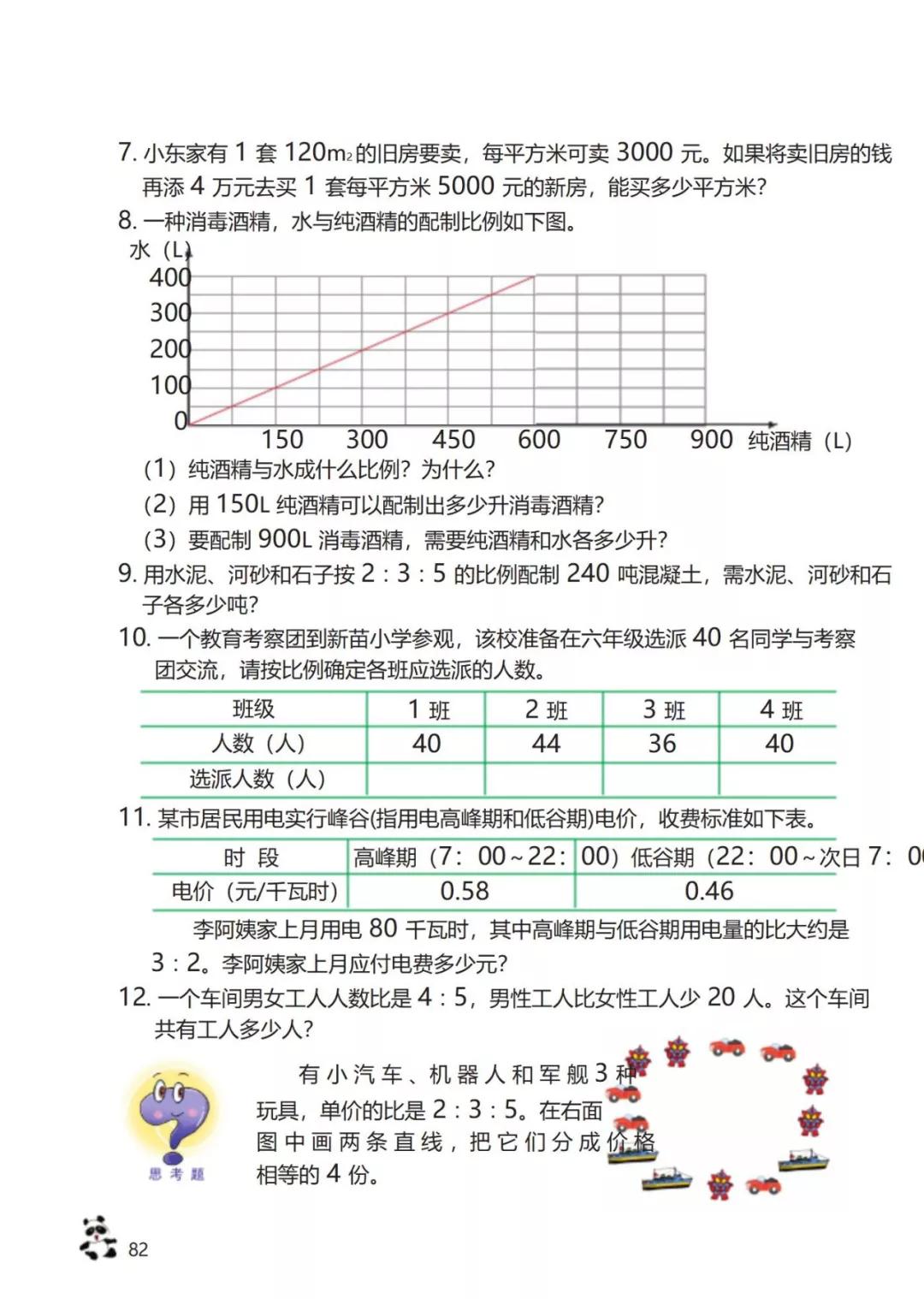 西师版小学六年级数学下册电子课本（高清版）