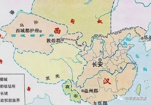 (西汉疆域/来自网络)