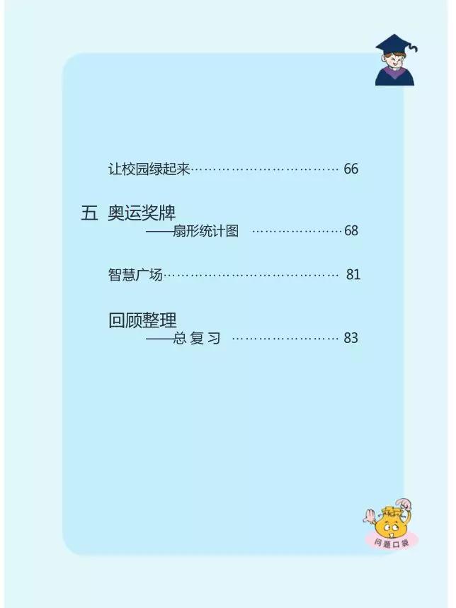 青岛版小学六年级数学下册电子课本（高清版）