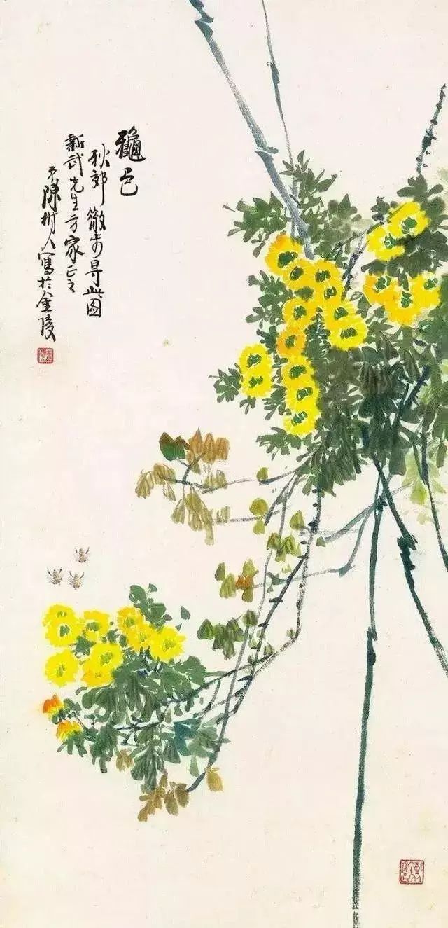 陈树人的这组花鸟，真是赏心悦目_影响