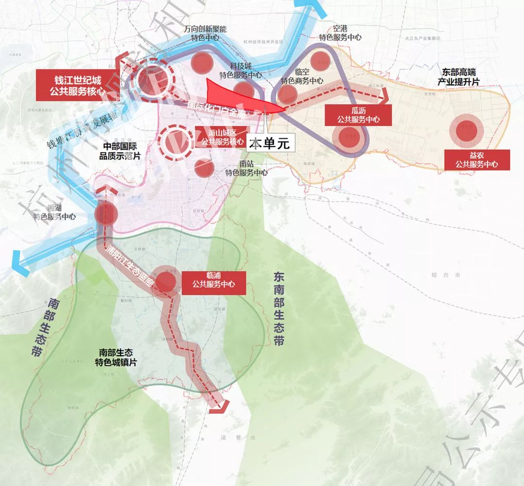 萧山经济技术开发区桥南单元控规发布,建设为杭州智能制造转型中枢_规划