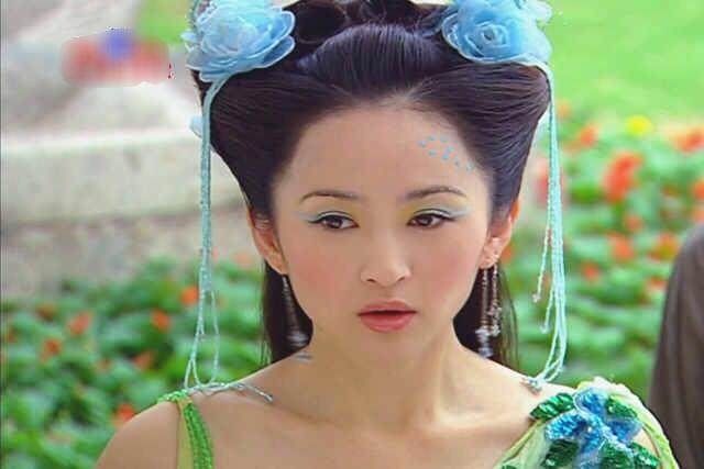 杨蕊 《欢天喜地七仙女》中的五公主青儿的扮演者杨蕊,七姐妹中的颜值