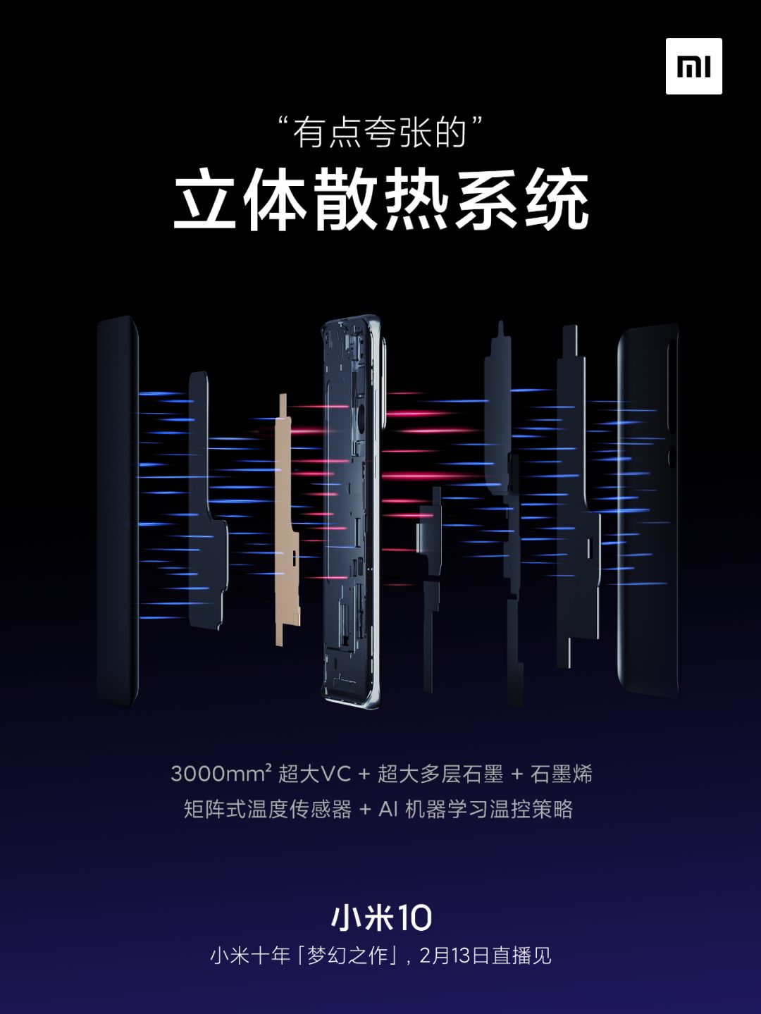 堆料狂魔！小米10为何敢自称最强散热？