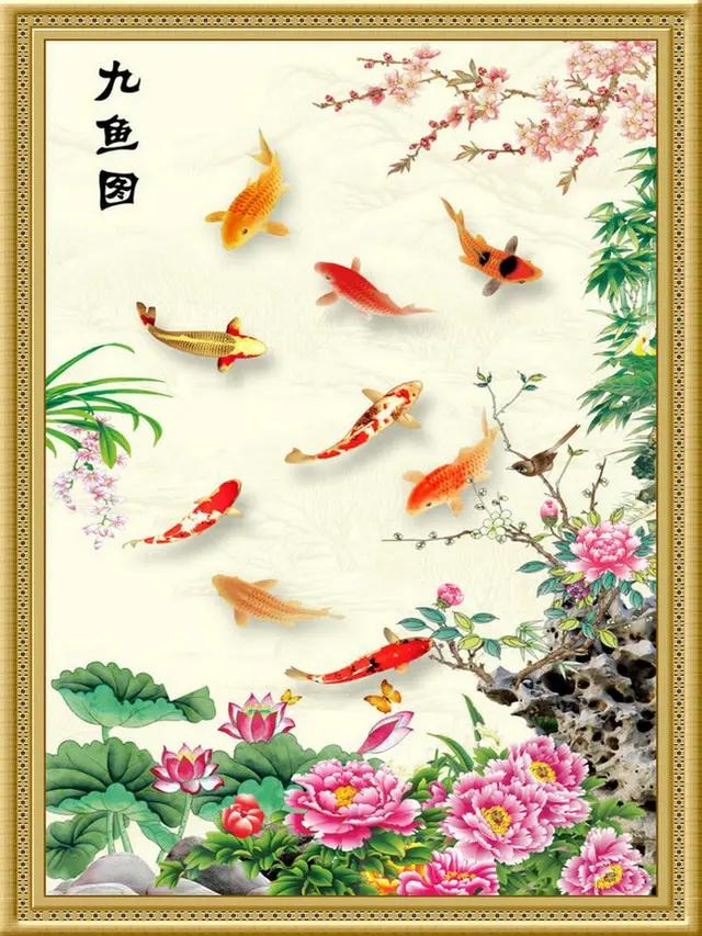 点开这九张九鱼转运图,好运连连跟你走,一生平安