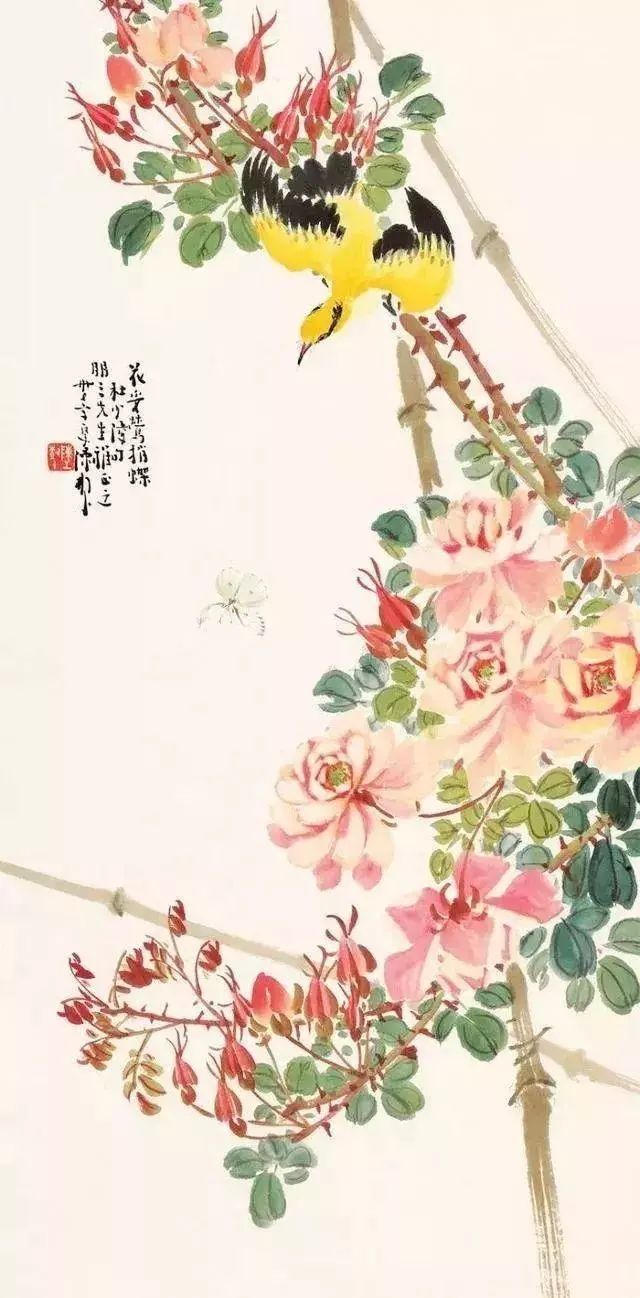 陈树人的这组花鸟，真是赏心悦目_影响