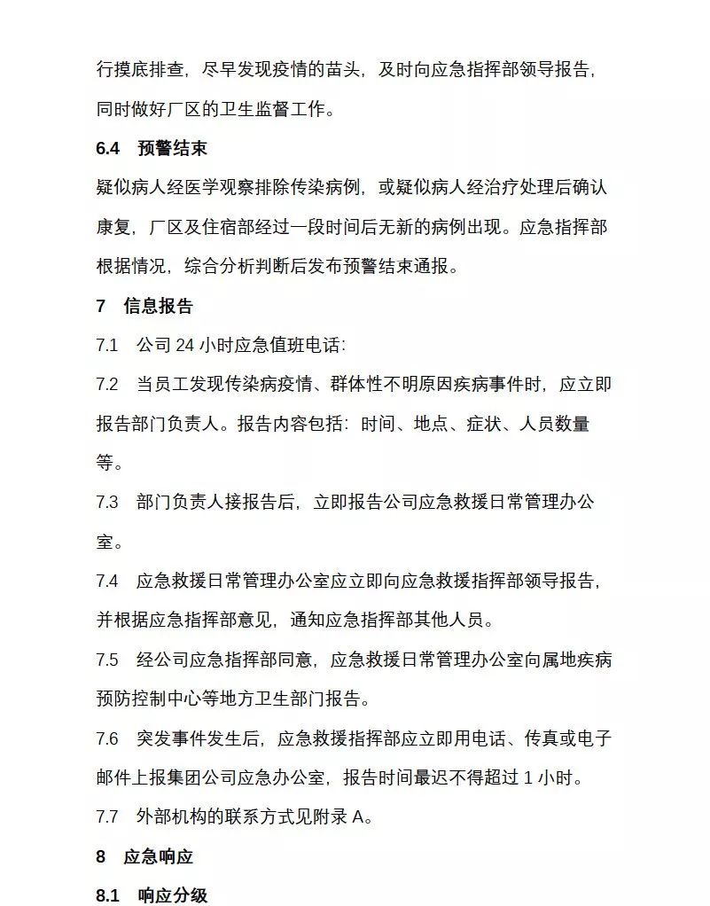 企业复工疫情防控全套资料