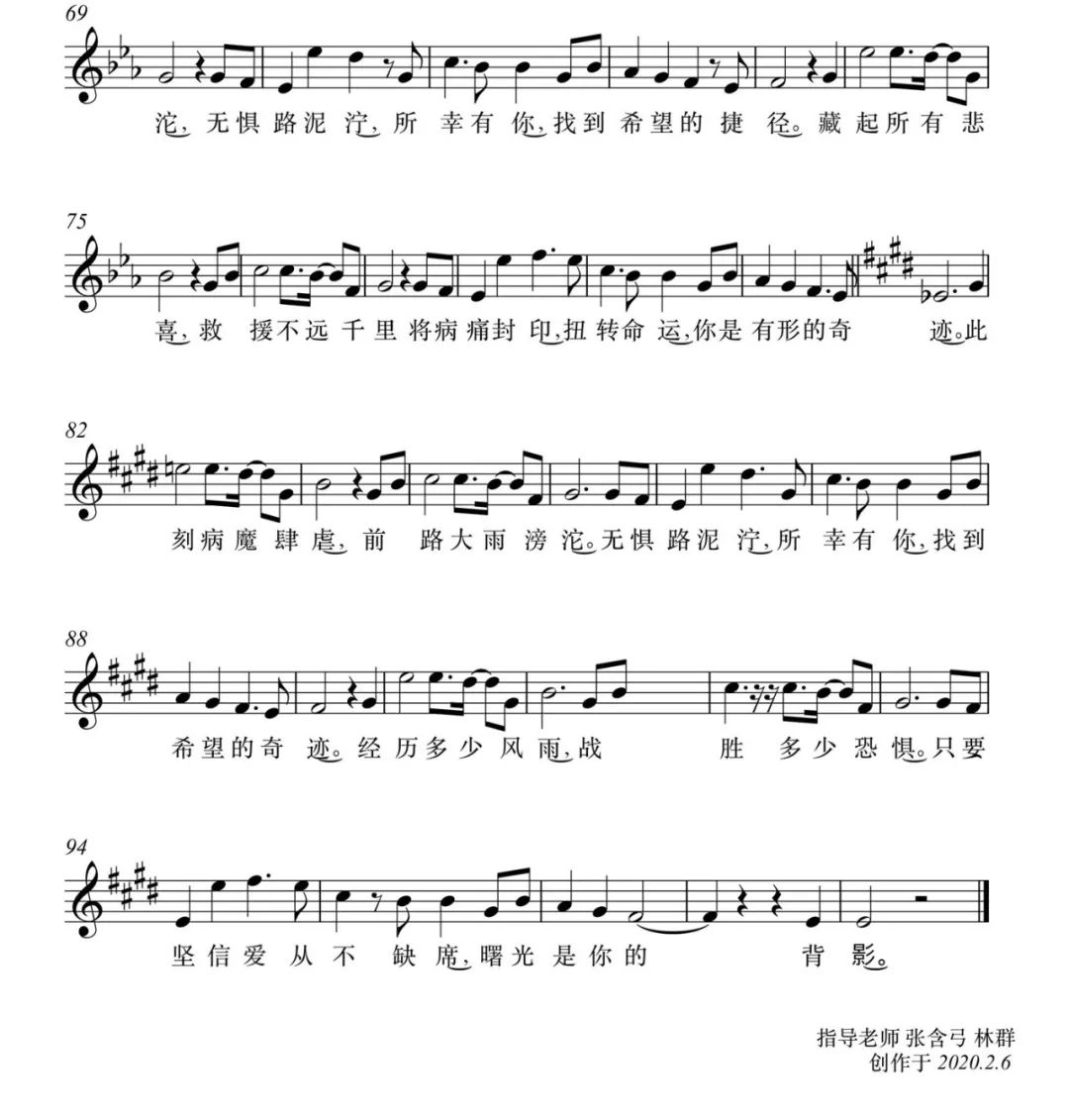 战士就为上战场曲谱_战士就该上战场简谱(3)