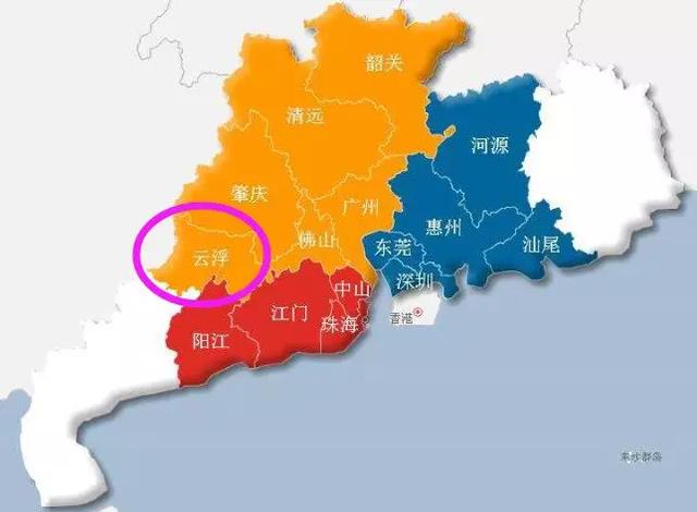 云浮市,在哪个省?