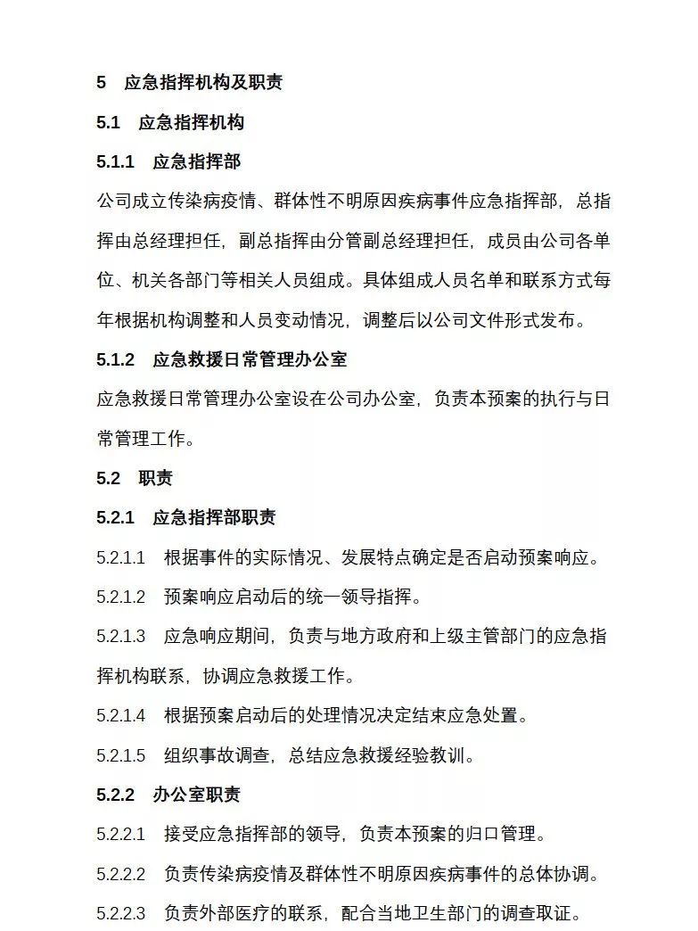 企业复工疫情防控全套资料