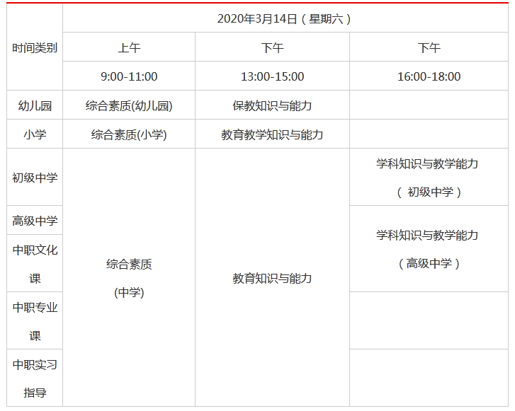 2020年教师资格证考试报名开始了吗?考试时间是什么时候?