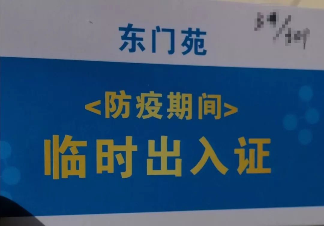 各个镇都采取了很严厉的措施,几乎每个小区都制作了车辆特别通行证,想