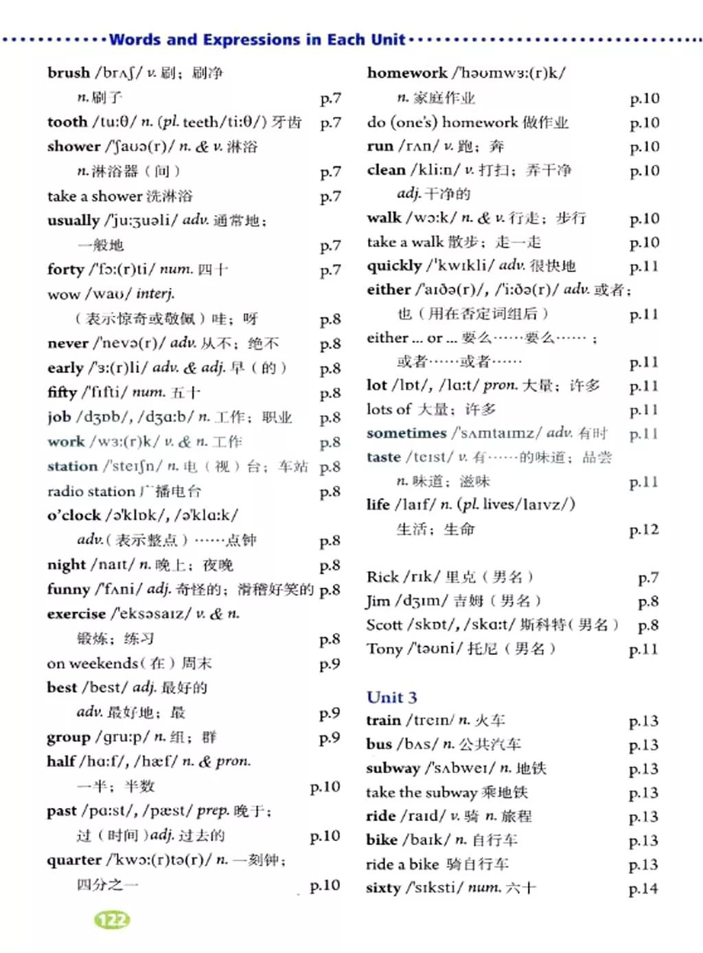 人教版七年级英语下册电子课本(高清版)