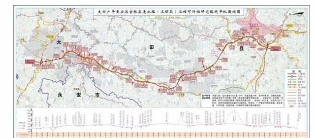 莆炎高速公路支线大田广平至安溪官桥高速公路项目经省政府批准列入