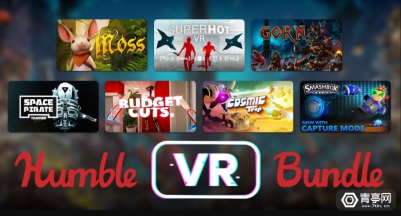 HumbleBundle推出VR游戏捆绑，《SUPERHOTVR》领衔