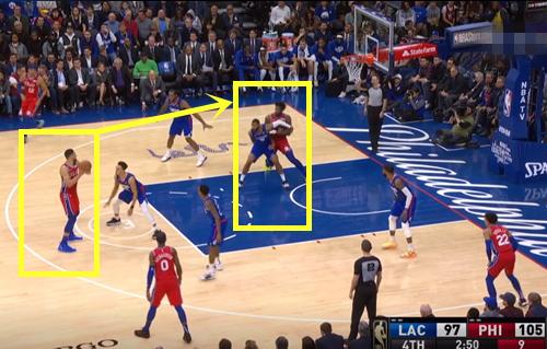 莫里斯“三掌”对恩比德动粗？可恩比德的回应