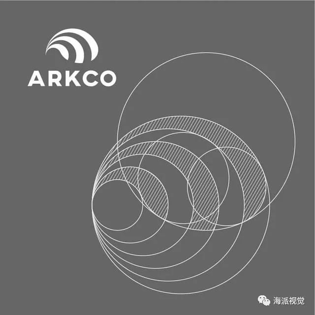 最经典苹果公司的标志设计,辅助线帮助准确定位了图形线条,得到有